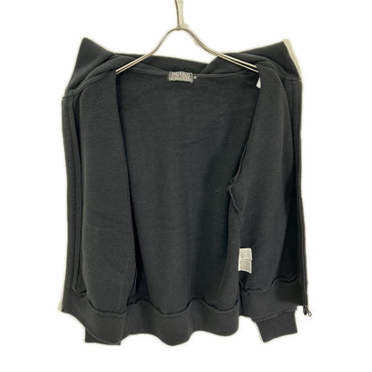 HYSTERIC GLAMOUR ヒステリックグラマー 02213CF11 ブラック HG CIRCLE HEAD ジップアップパーカー トップス