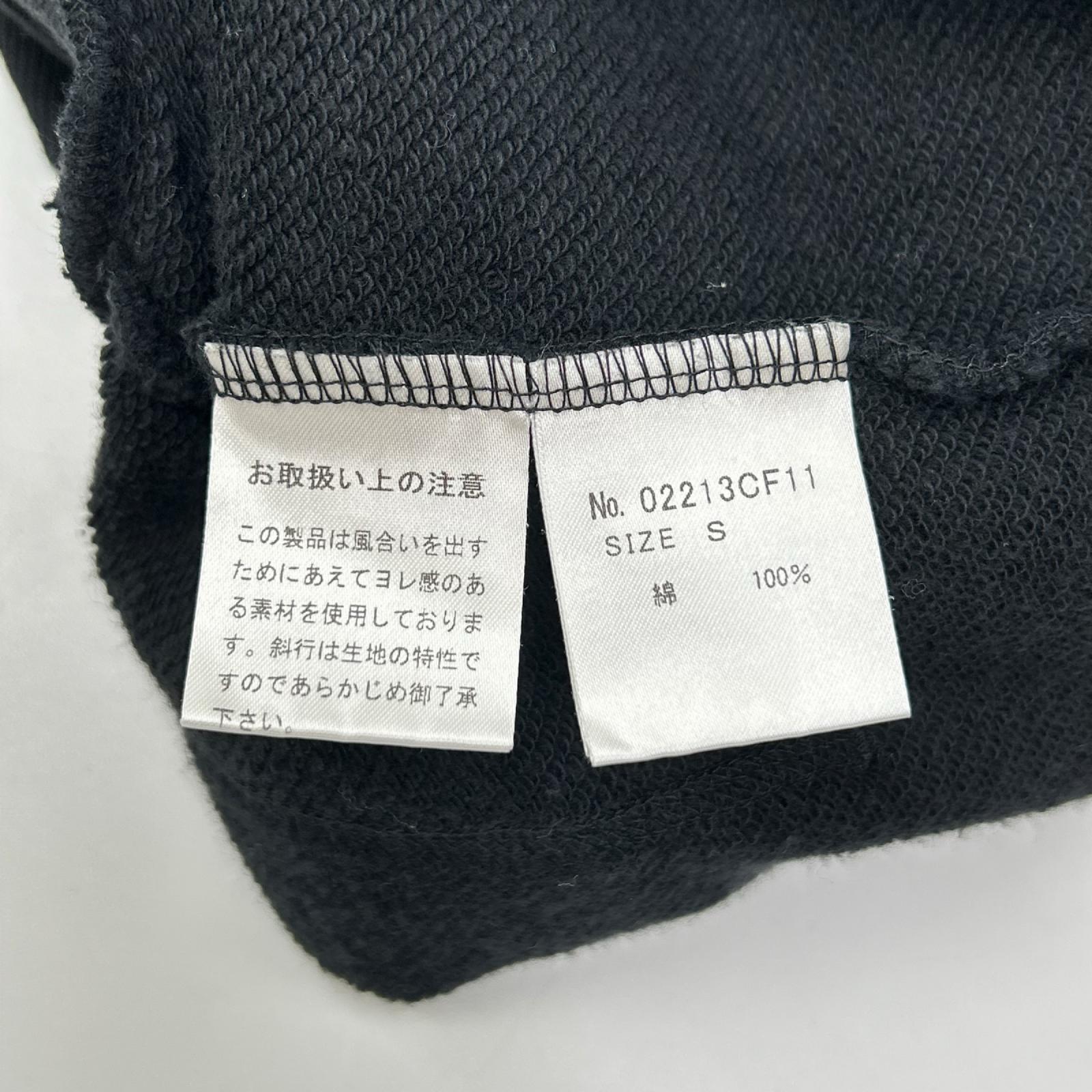 HYSTERIC GLAMOUR ヒステリックグラマー 02213CF11 ブラック HG CIRCLE HEAD ジップアップパーカー トップス