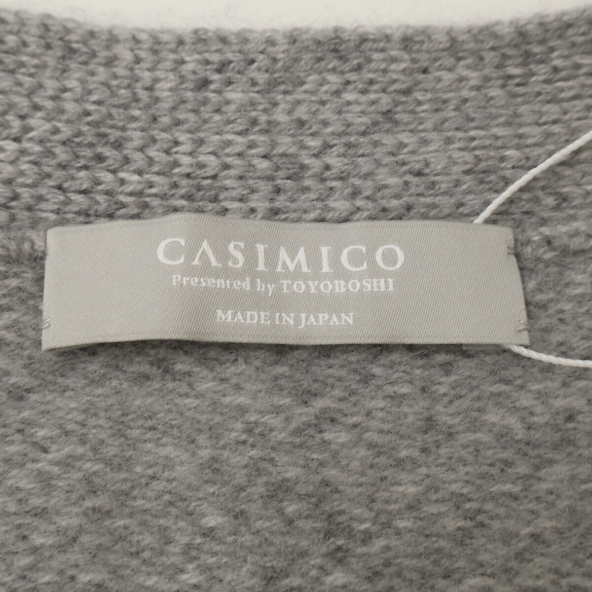 CASIMICO カシミコ 【新品同様】CASI-2450 ベビーカシミヤ Vネック ロングカーディガン トップス