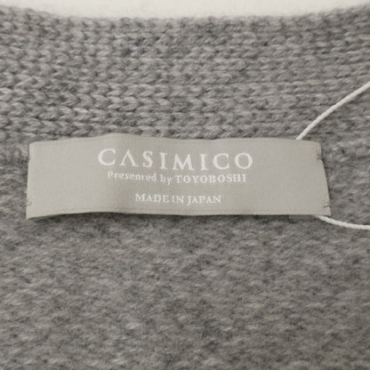 CASIMICO カシミコ 【新品同様】CASI-2450 ベビーカシミヤ Vネック ロングカーディガン トップス
