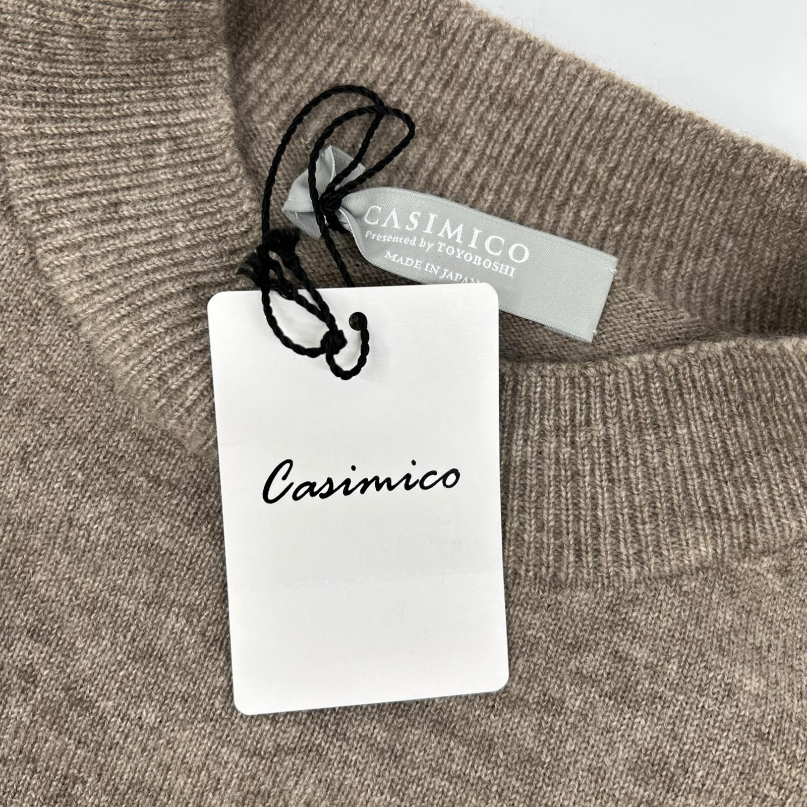CASIMICO カシミコ CASI-2530 コルク カシミヤ ニットセーター トップス