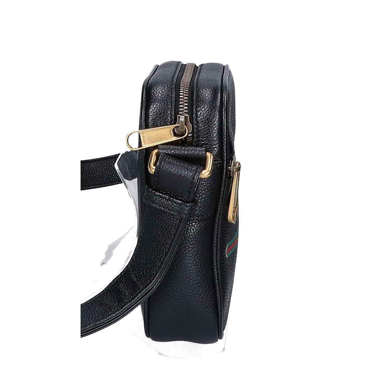GUCCI グッチ 【美品】574803 ロゴプリント ショルダーバッグ