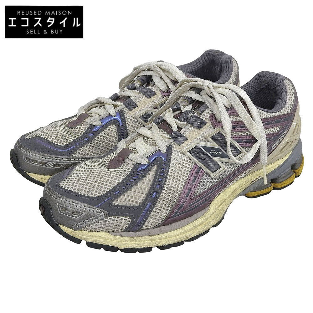 NEW BALANCE ニューバランス メッシュ ランニング シューズ スニーカー メンズ グレー×パープル 26cm M1906RRA シューズ