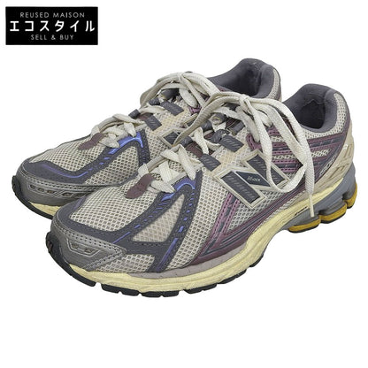 NEW BALANCE ニューバランス メッシュ ランニング シューズ スニーカー メンズ グレー×パープル 26cm M1906RRA シューズ