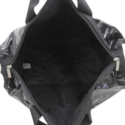 LESPORTSAC レスポートサック グリッター ラメ ボストンバッグ レディース 黒 ブラック ボストンバッグ