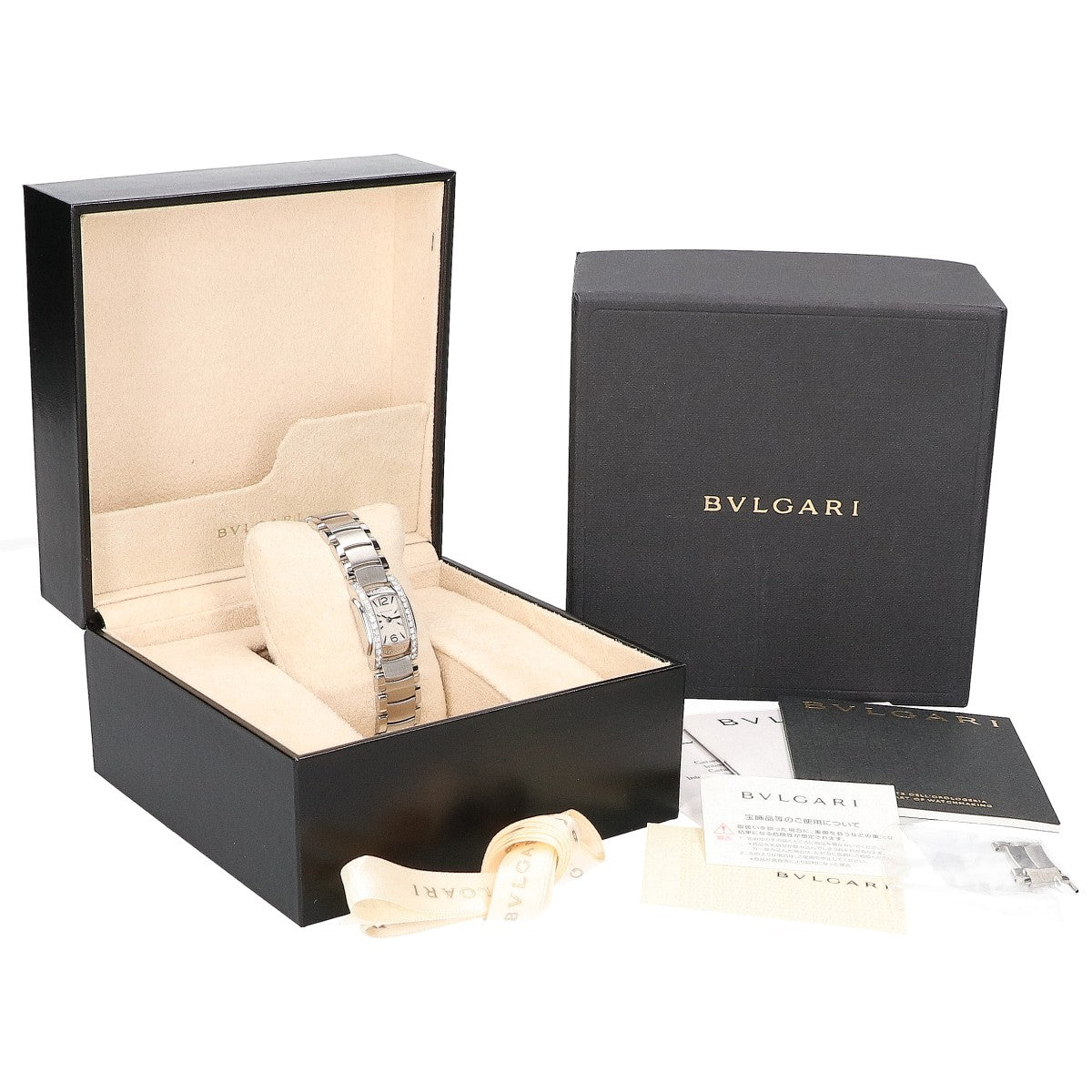 BVLGARI ブルガリ 新品仕上げ済み AA26C6SDS Ashoma D アショーマ ダイヤモンド クオーツ 腕時計