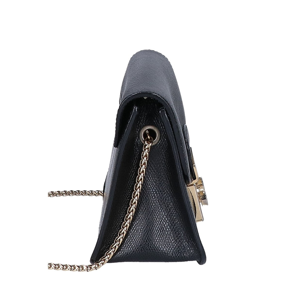 FURLA フルラ G6400/B5 METROPOLIS メトロポリタン フラップ チェーン ショルダーバッグ