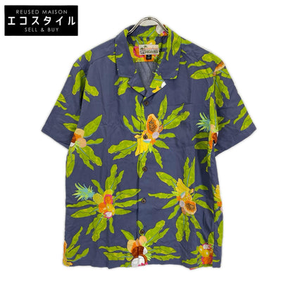 pataloha パタロハ 52551 白タグ ブラックバナナ アロハシャツ トップス