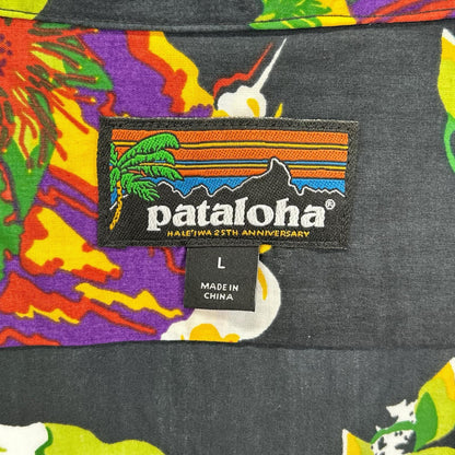 pataloha パタロハ 52580 黒タグ ハレイワストア25周年モデル アロハシャツ トップス