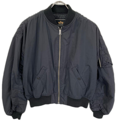 ALPHA INDUSTRIES アルファインダストリーズ TA7036-101 ブラック MA-1 フライトジャケット ジャケット
