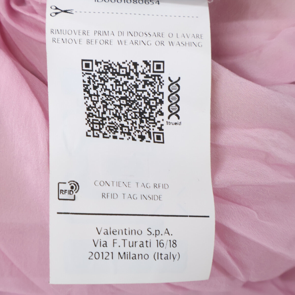 VALENTINO ヴァレンティノ SB0VAPG04YJ 19年 アンダーカバー ピンク ローズ 薔薇 キャンディ ミニドレスワンピース ワンピース
