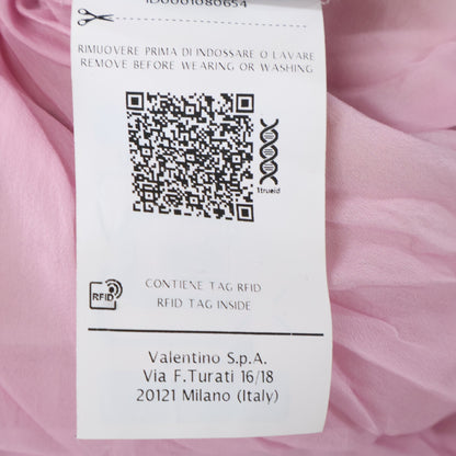 VALENTINO ヴァレンティノ SB0VAPG04YJ 19年 アンダーカバー ピンク ローズ 薔薇 キャンディ ミニドレスワンピース ワンピース