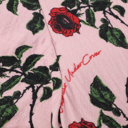 VALENTINO ヴァレンティノ SB0VAPG04YJ 19年 アンダーカバー ピンク ローズ 薔薇 キャンディ ミニドレスワンピース ワンピース