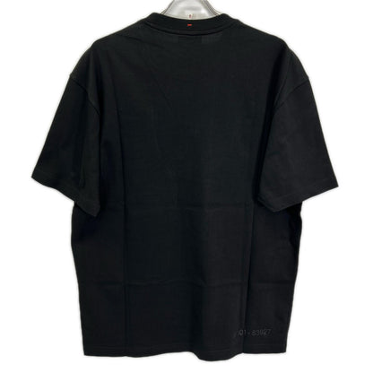 MONCLER モンクレール 22年 ブラック ラバーロゴ T-SHIRT MANICA CORTA トップス