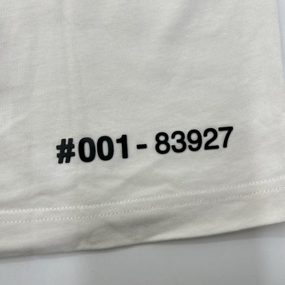 MONCLER モンクレール 22年 ホワイト ラバーロゴ T-SHIRT MANICA CORTA トップス
