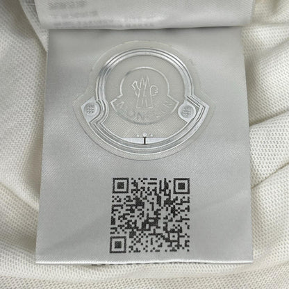 MONCLER モンクレール 22年 ホワイト ラバーロゴ T-SHIRT MANICA CORTA トップス