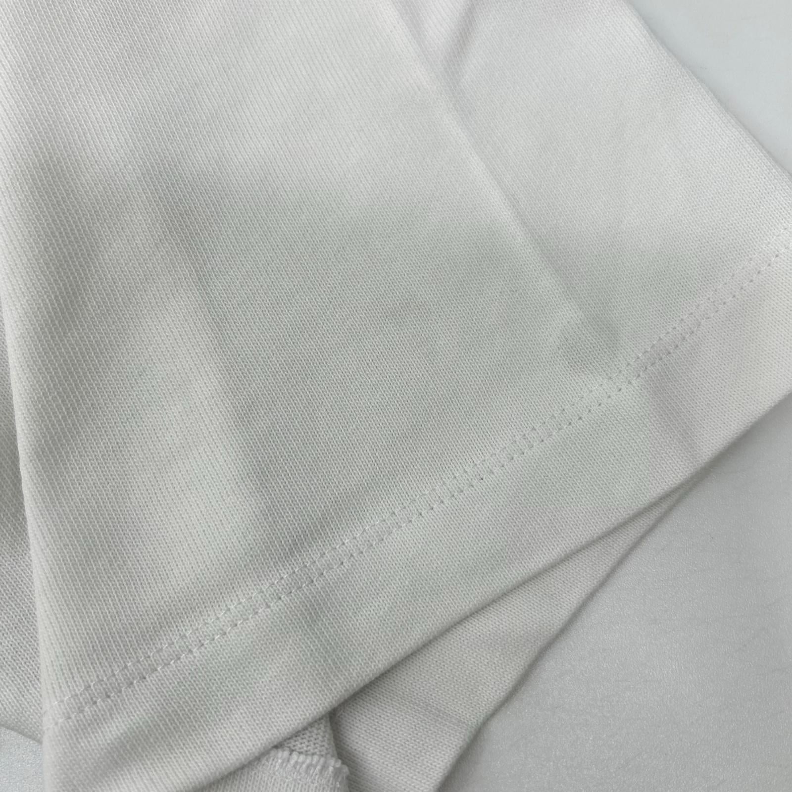 MONCLER モンクレール 22年 ホワイト 刺繍ロゴ SS TSHIRT トップス