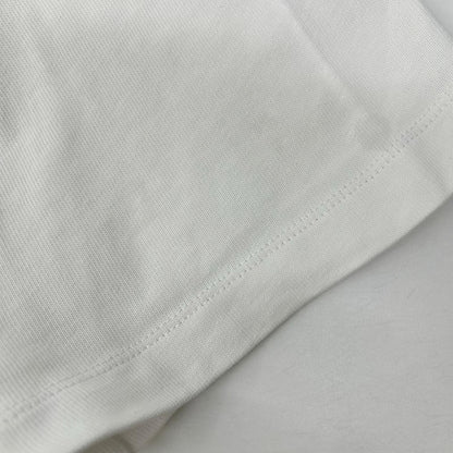 MONCLER モンクレール 22年 ホワイト 刺繍ロゴ SS TSHIRT トップス