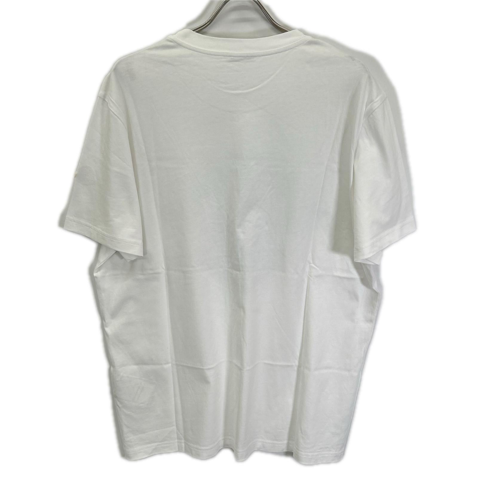 MONCLER モンクレール 22年 ホワイト ロゴプリント SS TSHIRT トップス
