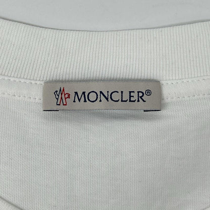 MONCLER モンクレール 22年 ホワイト ロゴプリント SS TSHIRT トップス