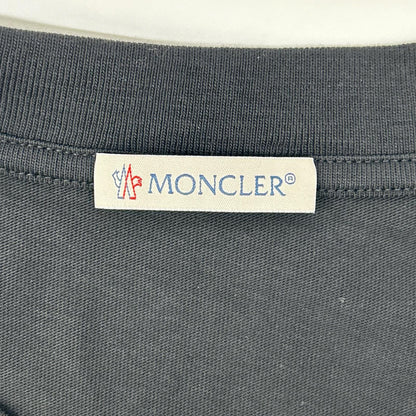 MONCLER モンクレール 22年 ブラック ロゴ SS TSHIRT トップス