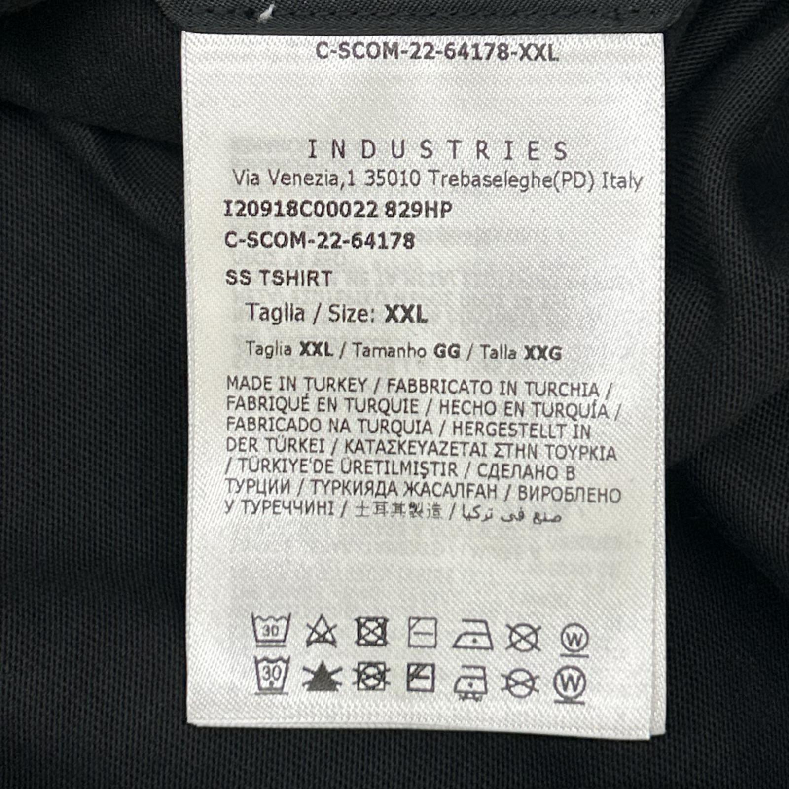 MONCLER モンクレール 22年 ブラック ロゴ SS TSHIRT トップス