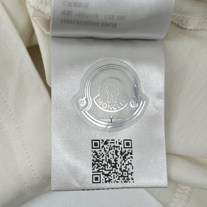 MONCLER モンクレール 23年 ホワイト ロゴ SS TSHIRT トップス