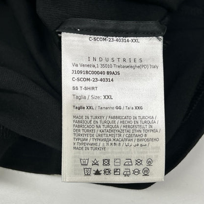 MONCLER モンクレール 23年 ブラック HAWAII ロゴ SS TSHIRT トップス