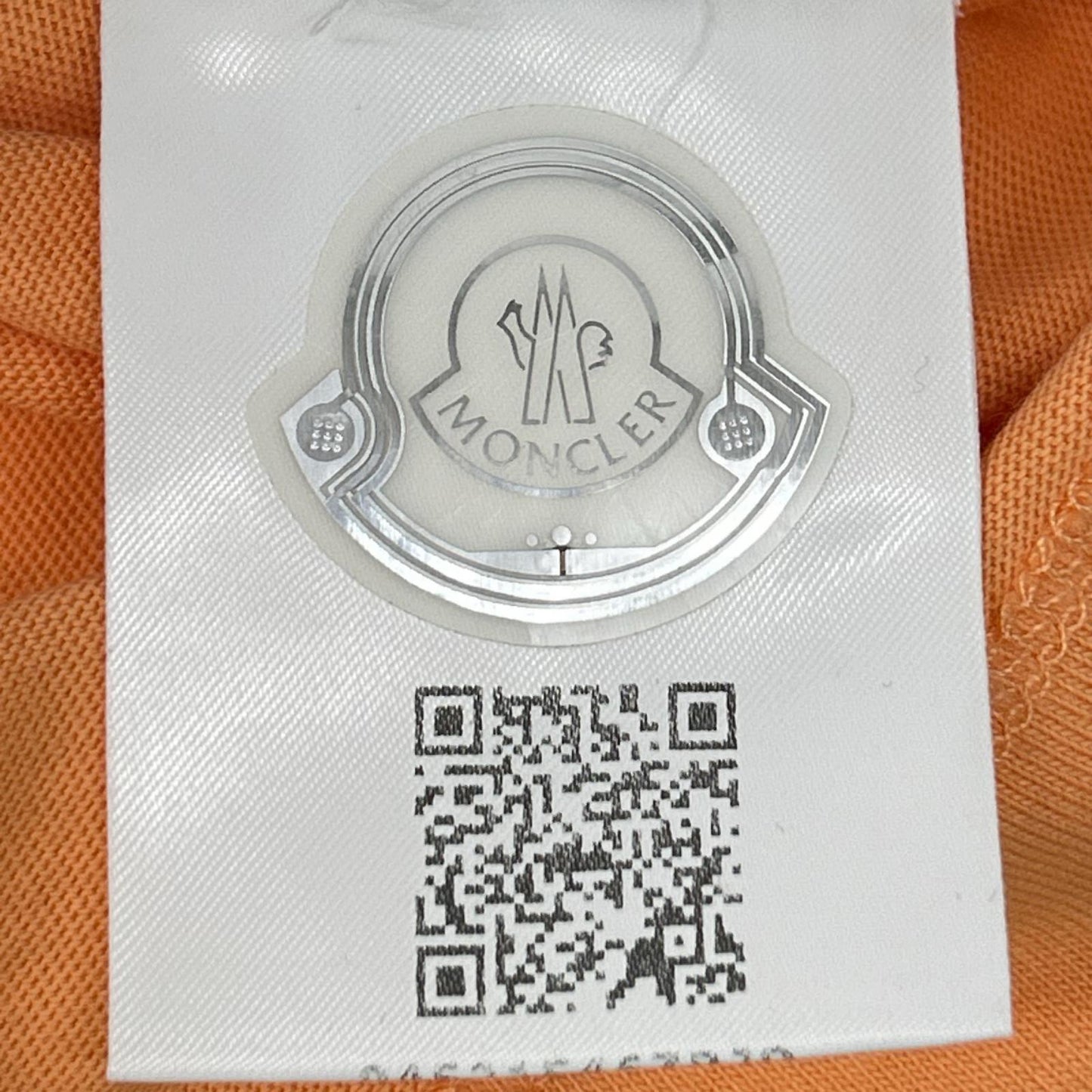 MONCLER モンクレール 21年 オレンジ ロゴ SS TSHIRT トップス