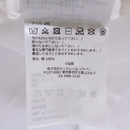 MONCLER モンクレール 【即決/国内正規】I10913B00051 03321 BERRETTO BASEBALL ロゴ刺繍 ベースボールキャップ 帽子
