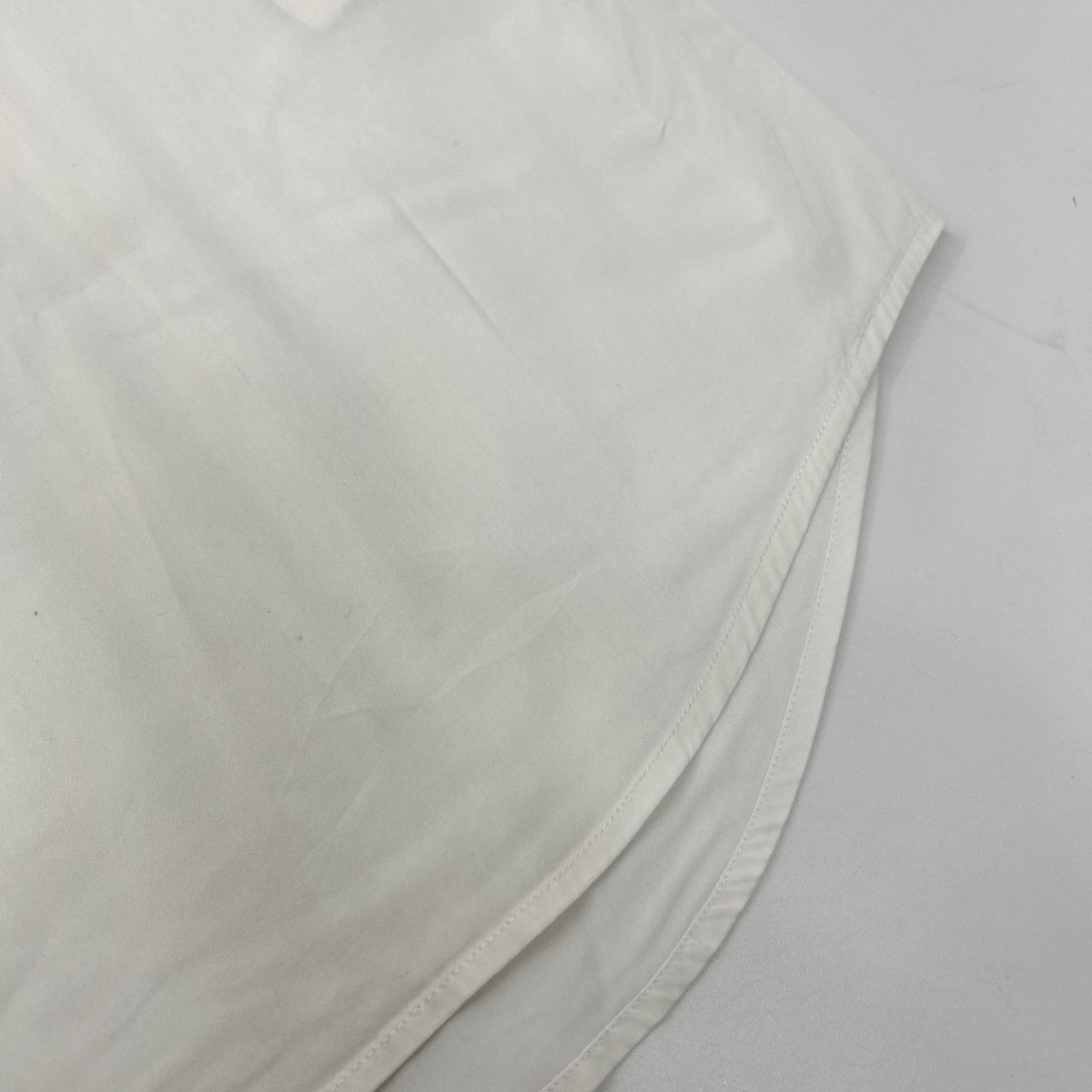 PRADA 2018 UCM669 White Cotton Long-Sleeve Shirt Top