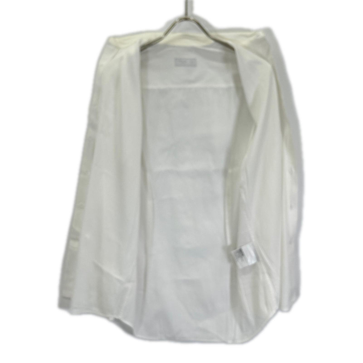 PRADA 2018 UCM669 White Cotton Long-Sleeve Shirt Top