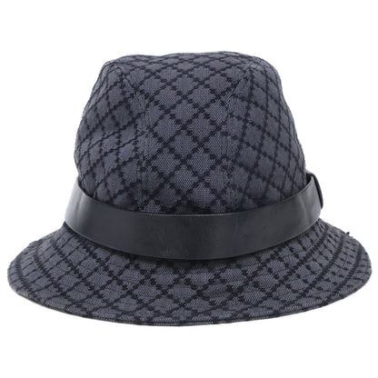 GUCCI グッチ キャンバス/レザー フィッシャーマン バケットハット 帽子