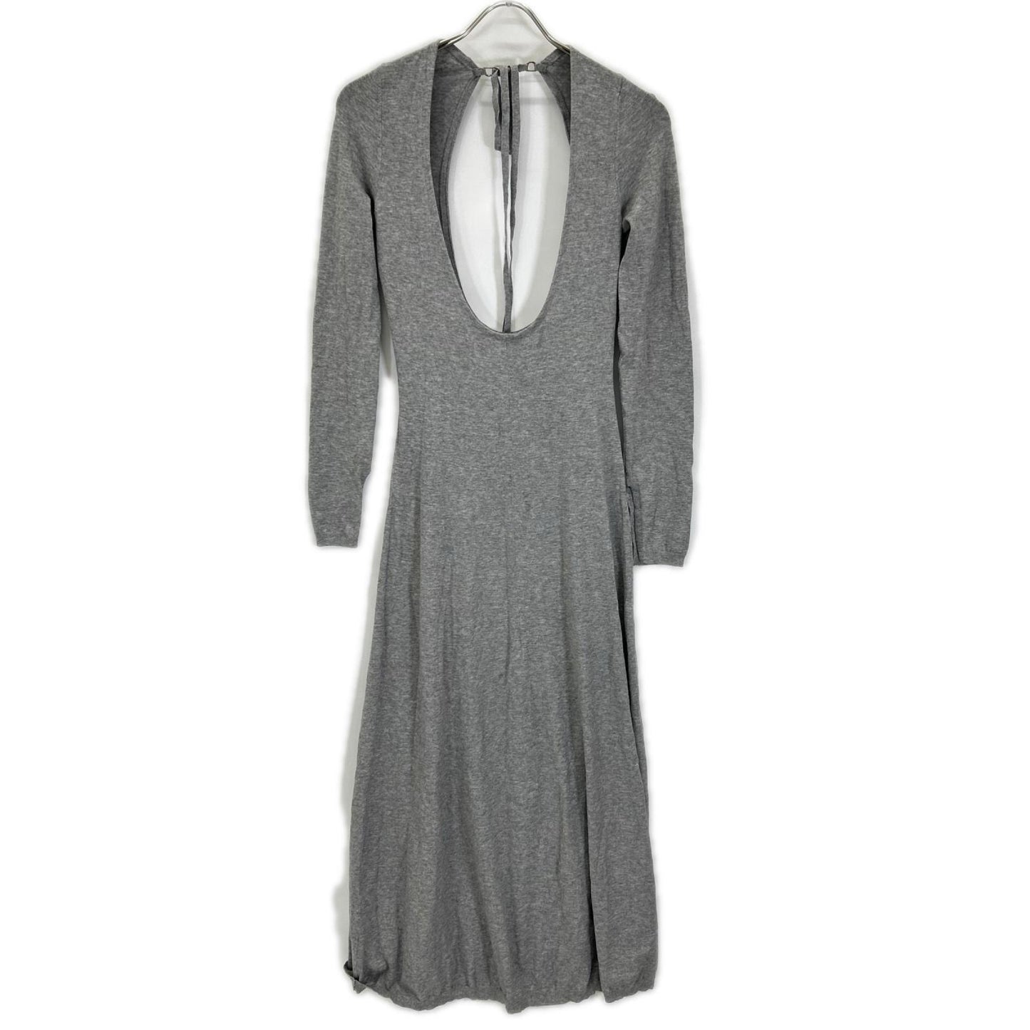 Rosarymoon ロザリームーン 25RF-7023 グレー Layered Bare Knit Dress ワンピース ワンピース