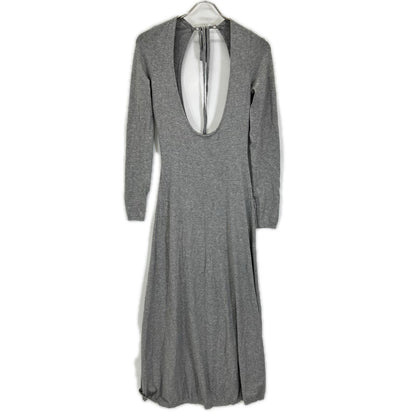 Rosarymoon ロザリームーン 25RF-7023 グレー Layered Bare Knit Dress ワンピース ワンピース