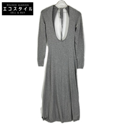 Rosarymoon ロザリームーン 25RF-7023 グレー Layered Bare Knit Dress ワンピース ワンピース