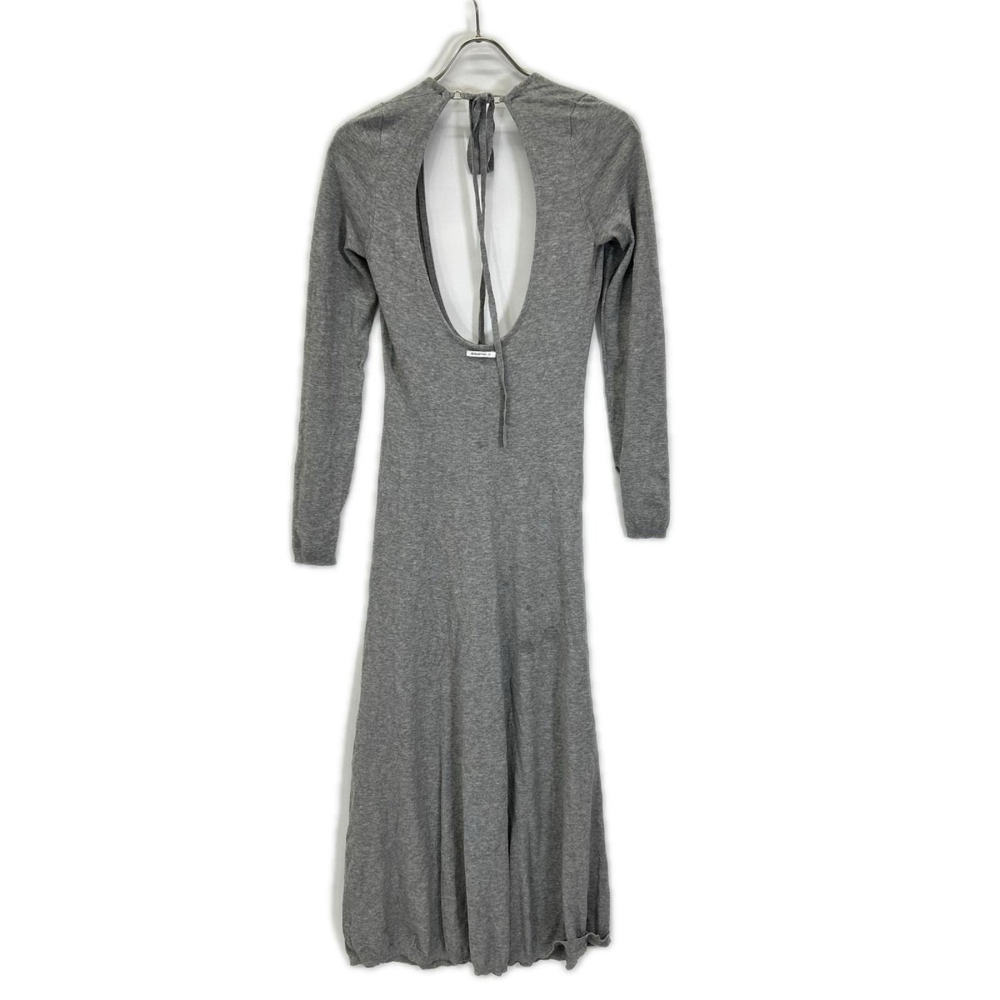Rosarymoon ロザリームーン 25RF-7023 グレー Layered Bare Knit Dress ワンピース ワンピース