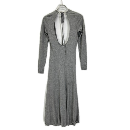 Rosarymoon ロザリームーン 25RF-7023 グレー Layered Bare Knit Dress ワンピース ワンピース