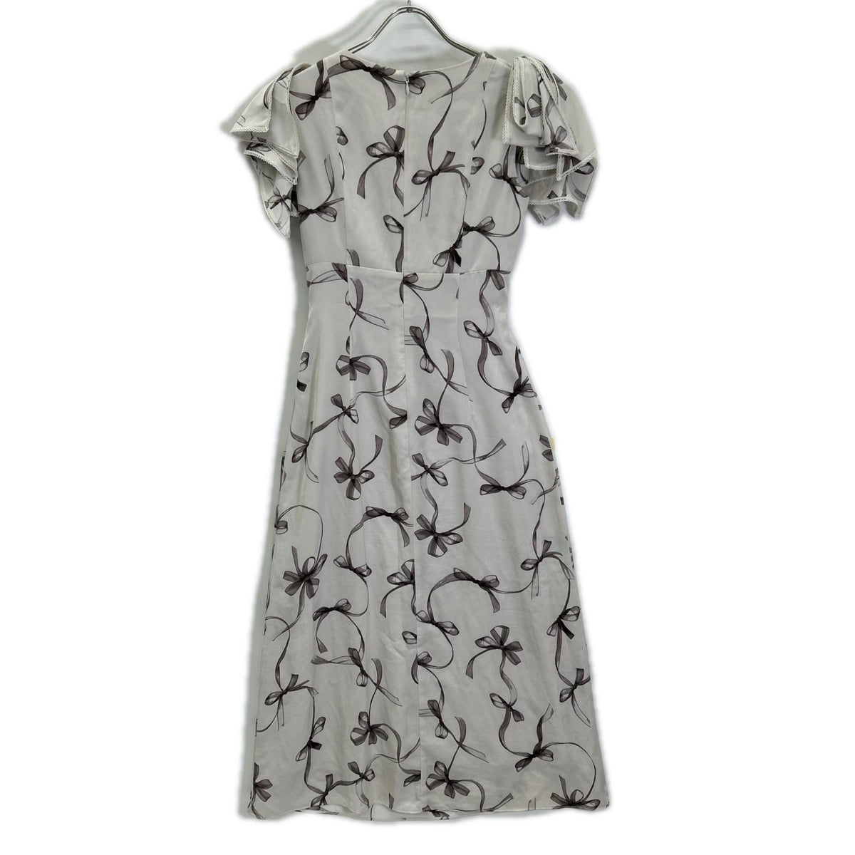 snidel Snidel SWFO254025 beige Sus ribbon print dress Dress