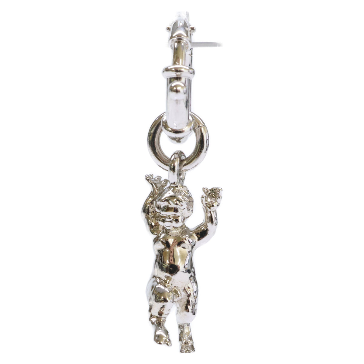 VivienneWestwood ヴィヴィアンウエストウッド 【美品】サティア 片耳 シングル ドロップ フープ ピアス