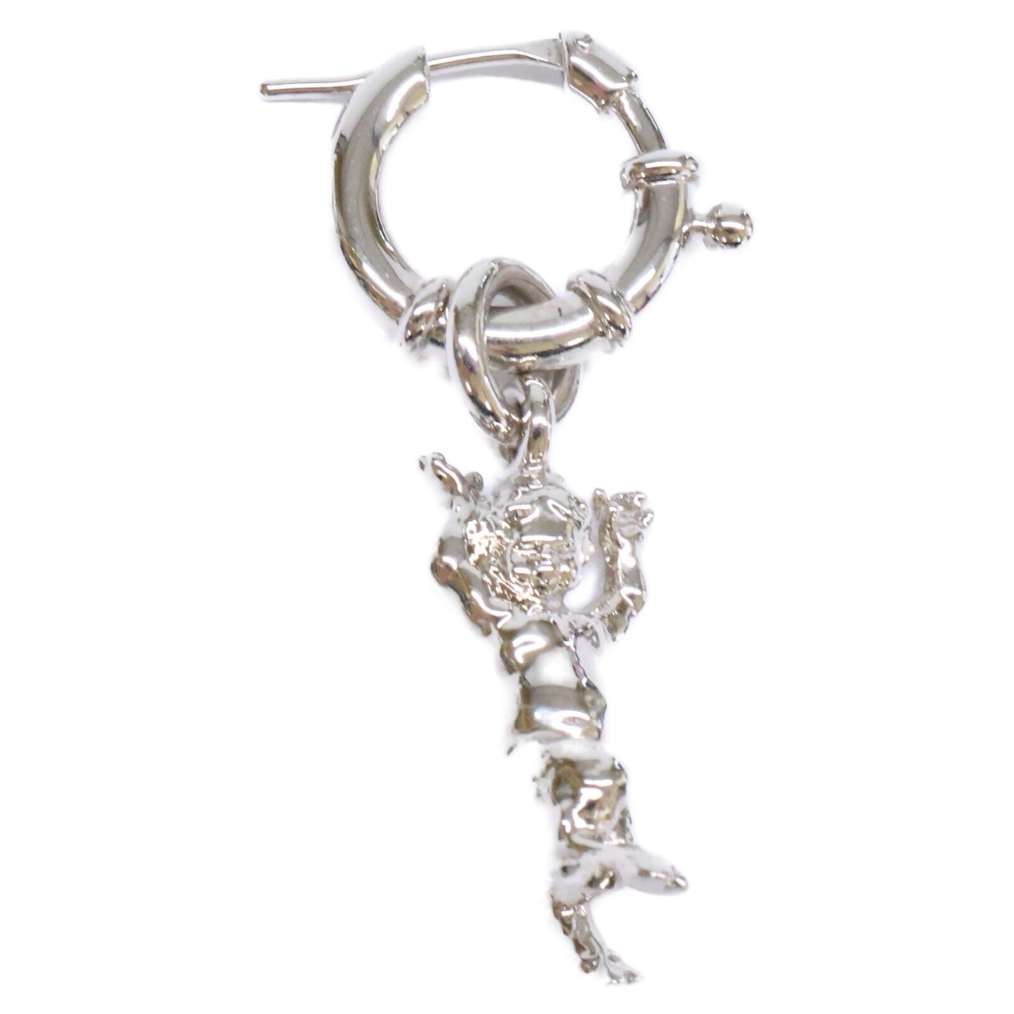 VivienneWestwood ヴィヴィアンウエストウッド 【美品】サティア 片耳 シングル ドロップ フープ ピアス
