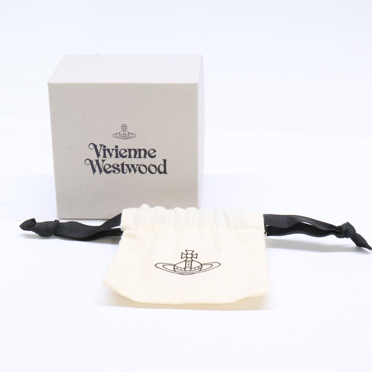 VivienneWestwood ヴィヴィアンウエストウッド 【美品】サティア 片耳 シングル ドロップ フープ ピアス