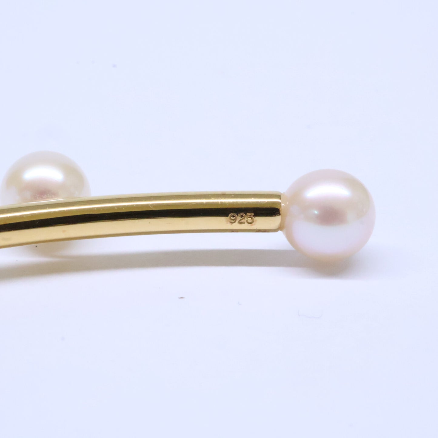 bijou de m ビジュードエム 美品 Pearl Choker K18コーティング925 淡水パール チョーカー