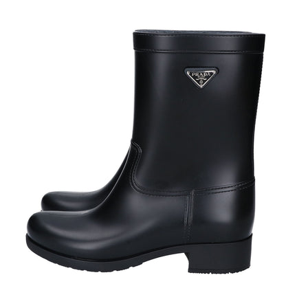 PRADA プラダ トライアングルロゴ レインブーツ シューズ