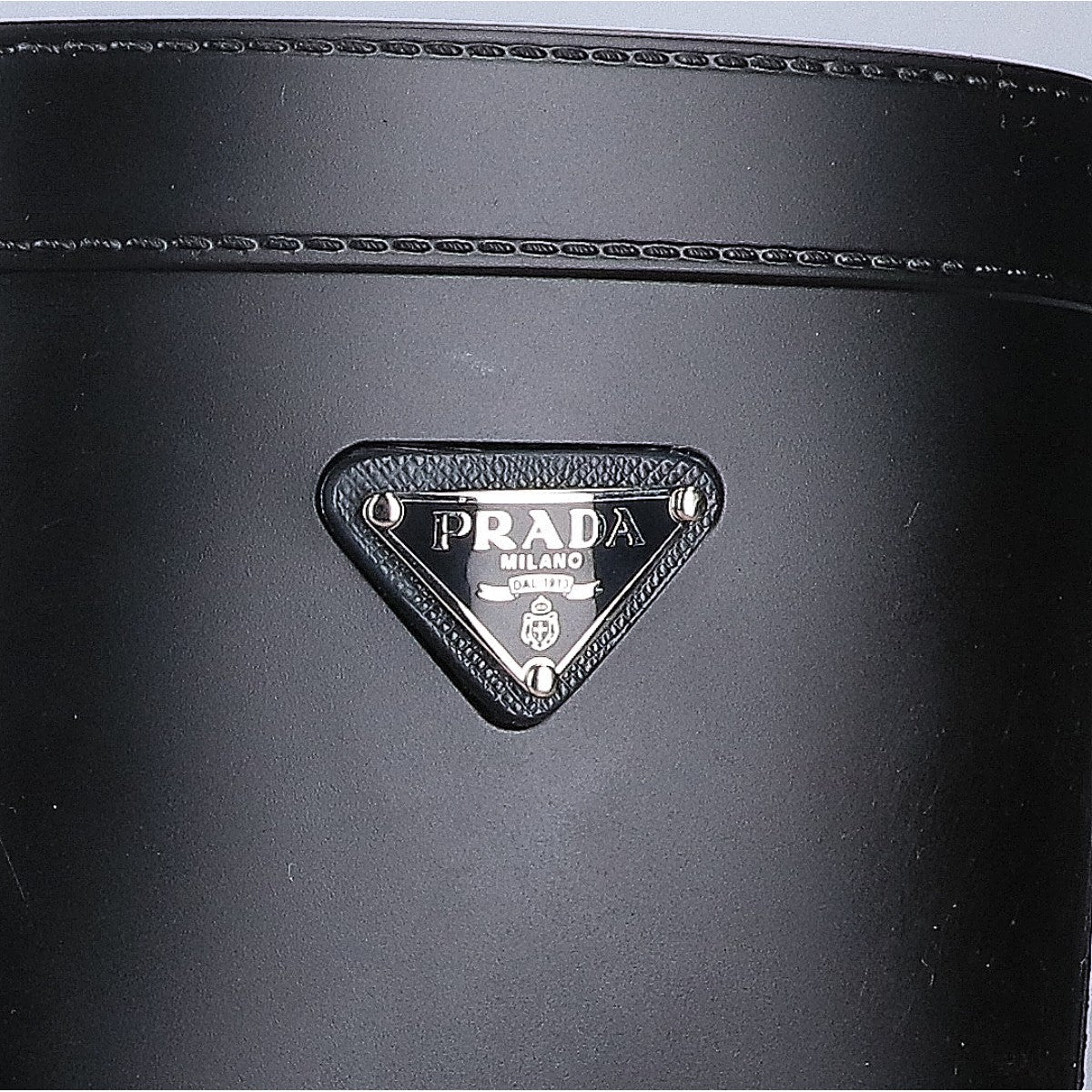 PRADA プラダ トライアングルロゴ レインブーツ シューズ