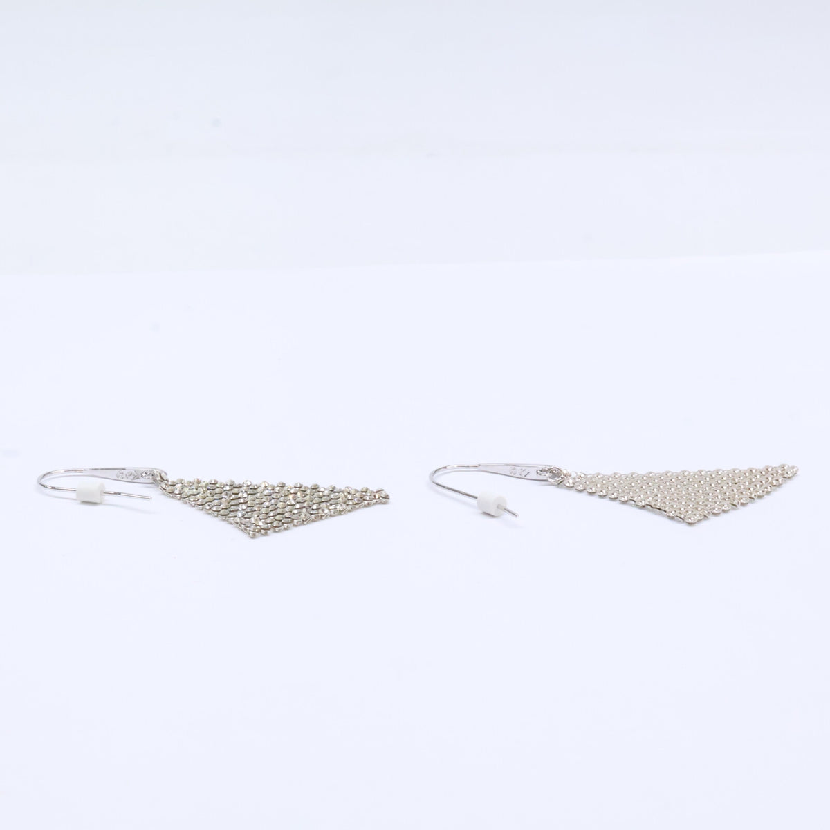 SWAROVSKI スワロフスキー 【美品】Fit クリスタルメッシュ フック ピアス