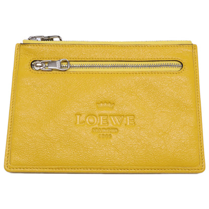 LOEWE ロエベ 【美品】176.79D06E POUCH HERITAGE C/AMARILLO ヘリテージ ポーチ