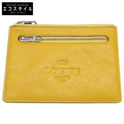 LOEWE ロエベ 【美品】176.79D06E POUCH HERITAGE C/AMARILLO ヘリテージ ポーチ