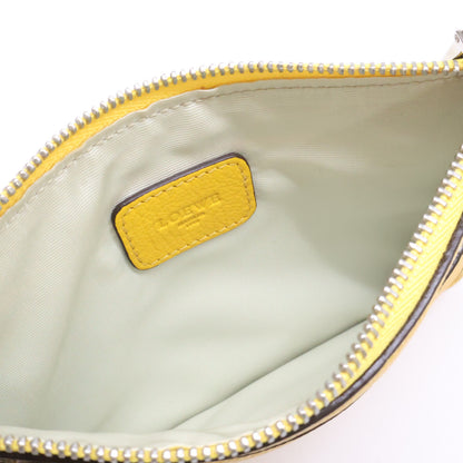 LOEWE ロエベ 【美品】176.79D06E POUCH HERITAGE C/AMARILLO ヘリテージ ポーチ