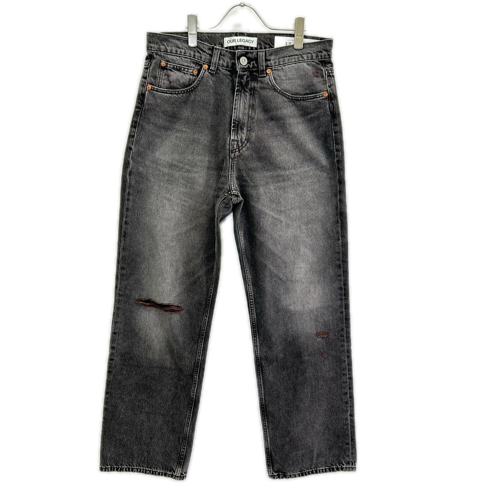 OurLegacy アワーレガシー 25AW M4255TH ブラック THIRD CUT デニムパンツ ボトムス